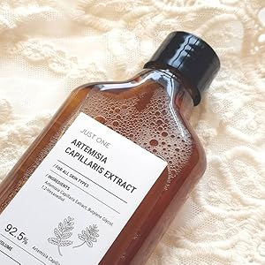 BOM Just One Houttuynia Cordata Extract 150ml 5.07 fl. oz. 92.5% Herbal Extract Vegan Facial Toner Alcohol Free for Face, Scalp