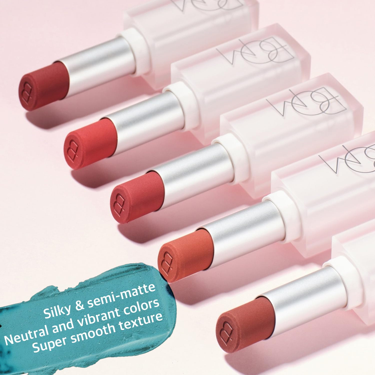 BOM Cloud Blur Touch Lipsticks Light Coral Long Lasting Strong Coral Lipstick Velvet Texture