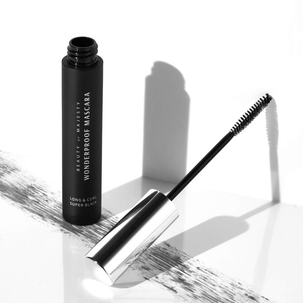 BOM WONDERPROOF MASCARA LONG & CURL Dual Purpose Length Volume Skinny Wand Light Gel Texture