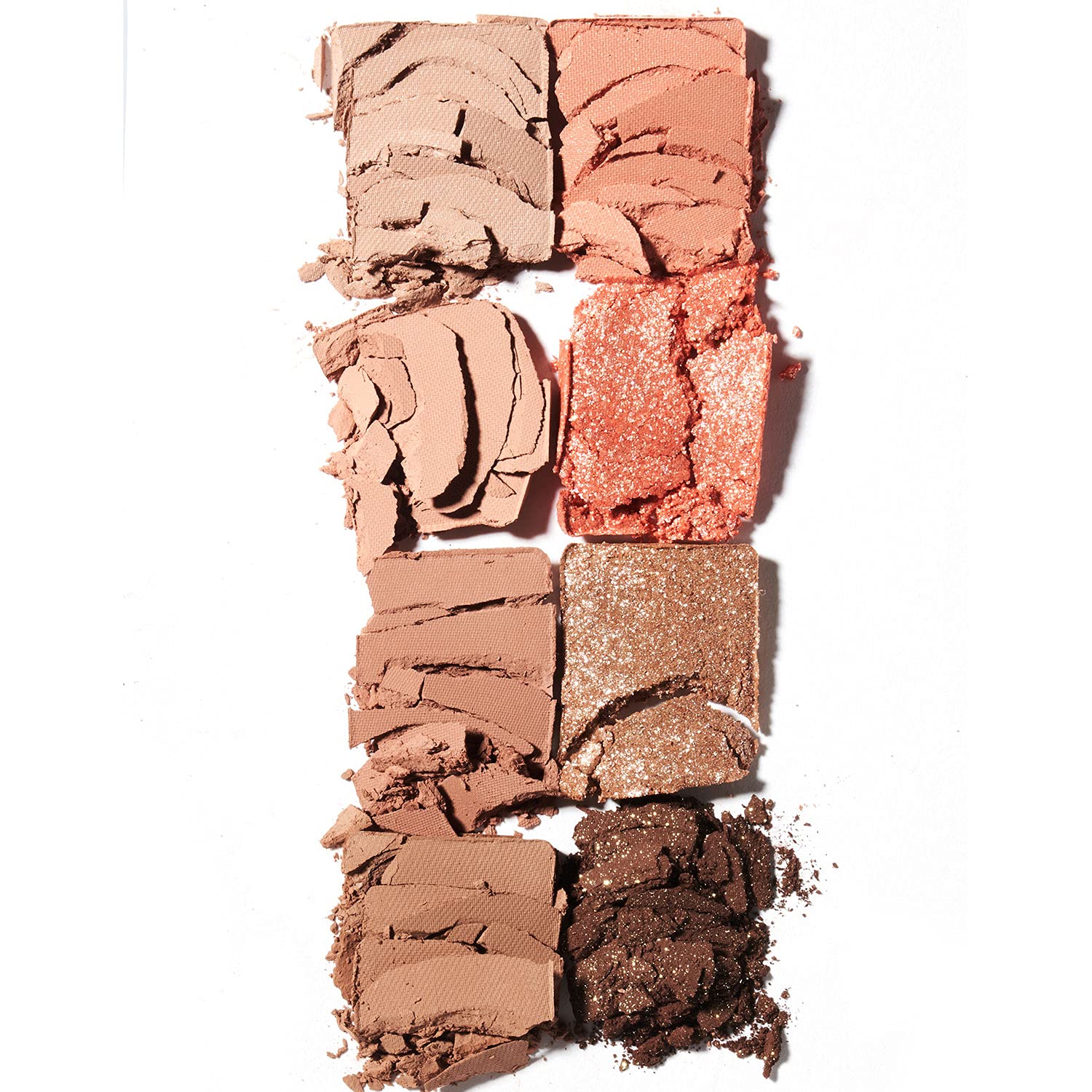 BOM Base on Basic Eye Palette 01Coralism Natural Basic Warm and Neutral Eyeshadow Palette 8 Colors