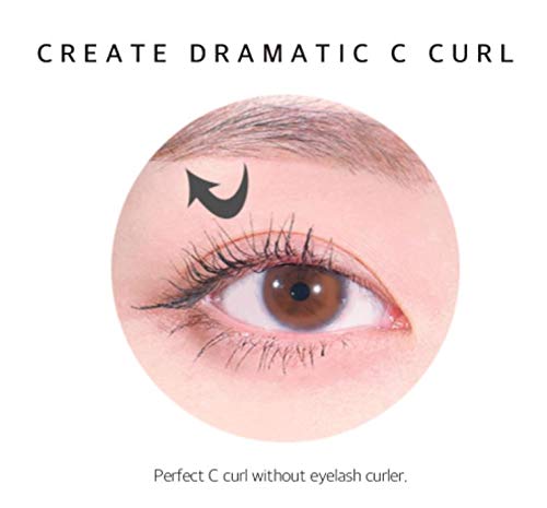 BOM WONDERPROOF MASCARA LONG & CURL Dual Purpose Length Volume Skinny Wand Light Gel Texture