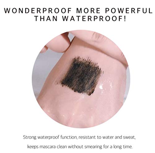 BOM WONDERPROOF MASCARA LONG & CURL Dual Purpose Length Volume Skinny Wand Light Gel Texture