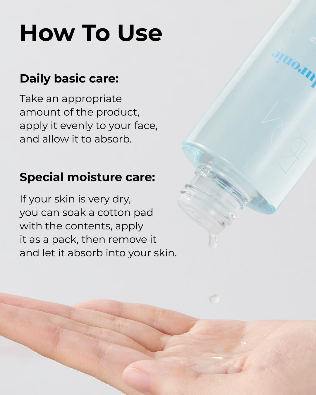 BOM Hyaluronic Acid Moisturizing Serum 1.69 fl.oz & Cream 1.69 fl.oz & Toner 6.76 fl.oz Bundle