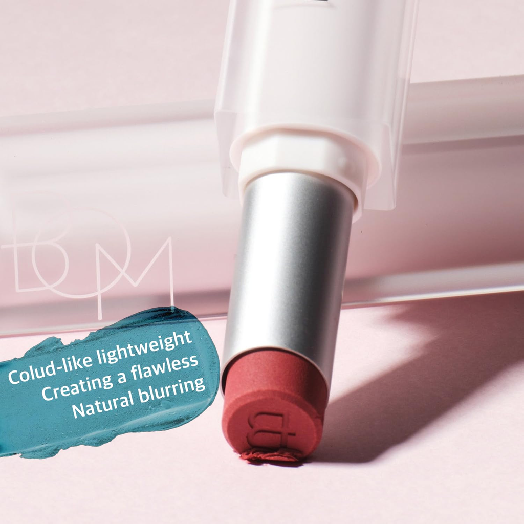 BOM Cloud Blur Touch Lipsticks Light Coral Long Lasting Strong Coral Lipstick Velvet Texture