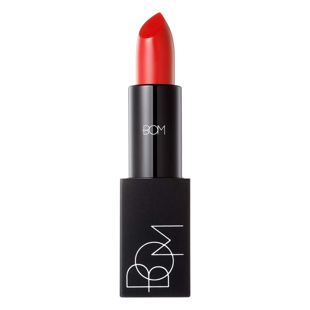 BOM My Lipstick 809 Chilli Red, Long Lasting Strong Red Matte Lipstick Velvet Texture