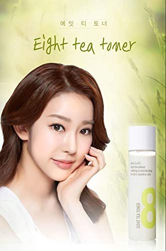 BOM Eight Tea Toner Low pH Moisturizing, Soothing Toner with Tea Extract for Daily Skincare, 150mL / 5.07 fl.oz