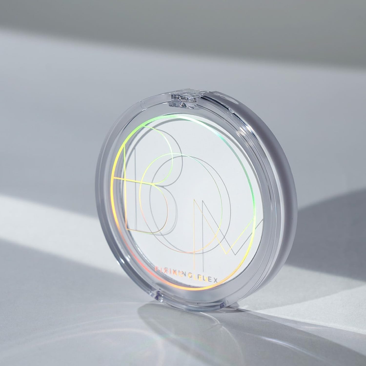 BOM Fixing Flex Powder Pact 7.5g Translucent Pressed Makeup Setting Powder Poreless, Fills Fine Lines