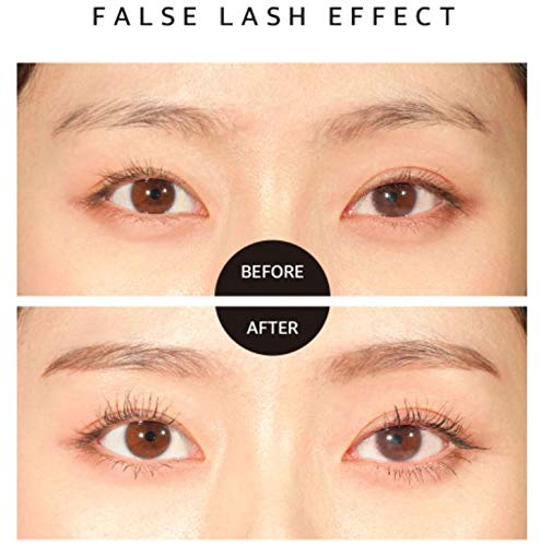 BOM WONDERPROOF MASCARA LONG & CURL Dual Purpose Length Volume Skinny Wand Light Gel Texture