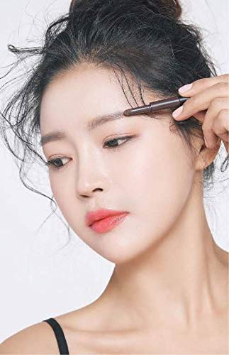 BOM 3 in 1 Triple Edge Eyebrow Pencil with Blender and Spoolie Long Lasting Waterproof