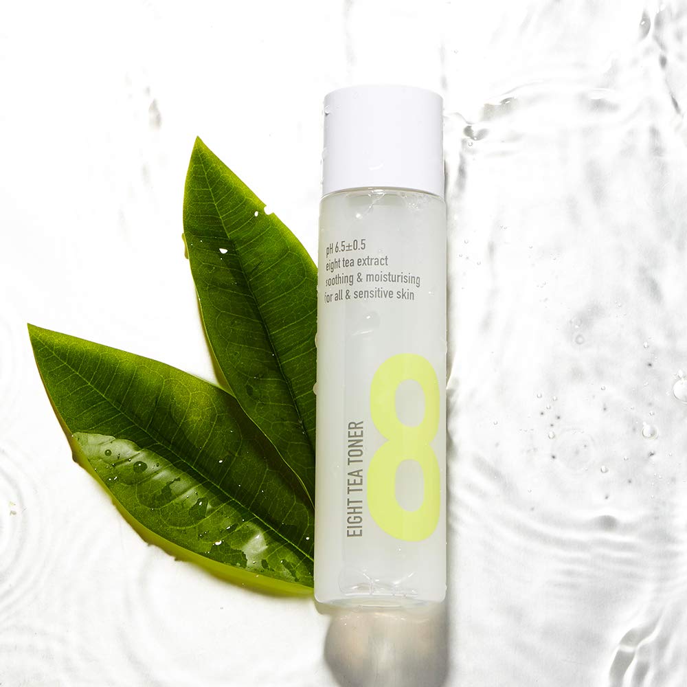 BOM Eight Tea Toner Low pH Moisturizing, Soothing Toner with Tea Extract for Daily Skincare, 150mL / 5.07 fl.oz